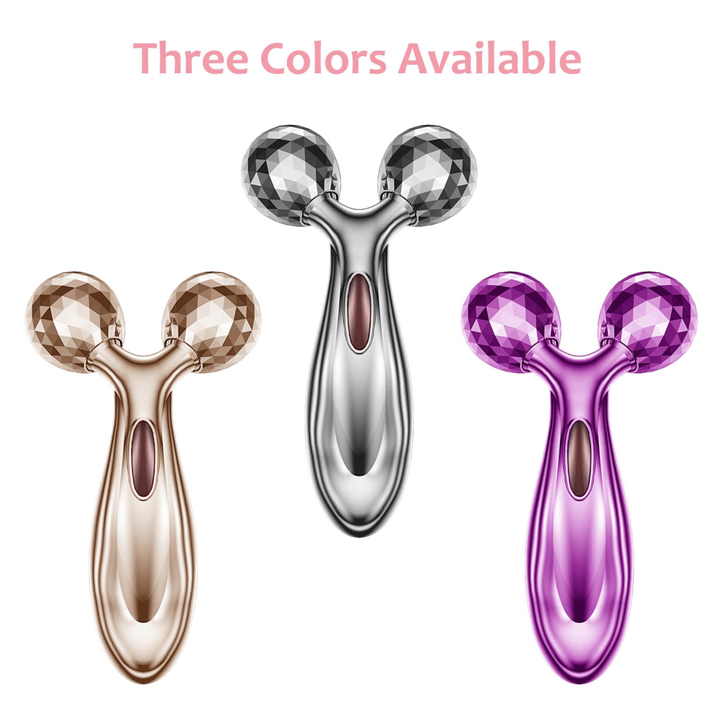 UbodyOasis 2-in-1 Face Massager Roller with 3D Roller Technology for Face and Body Wrinkle & Anti-Aging