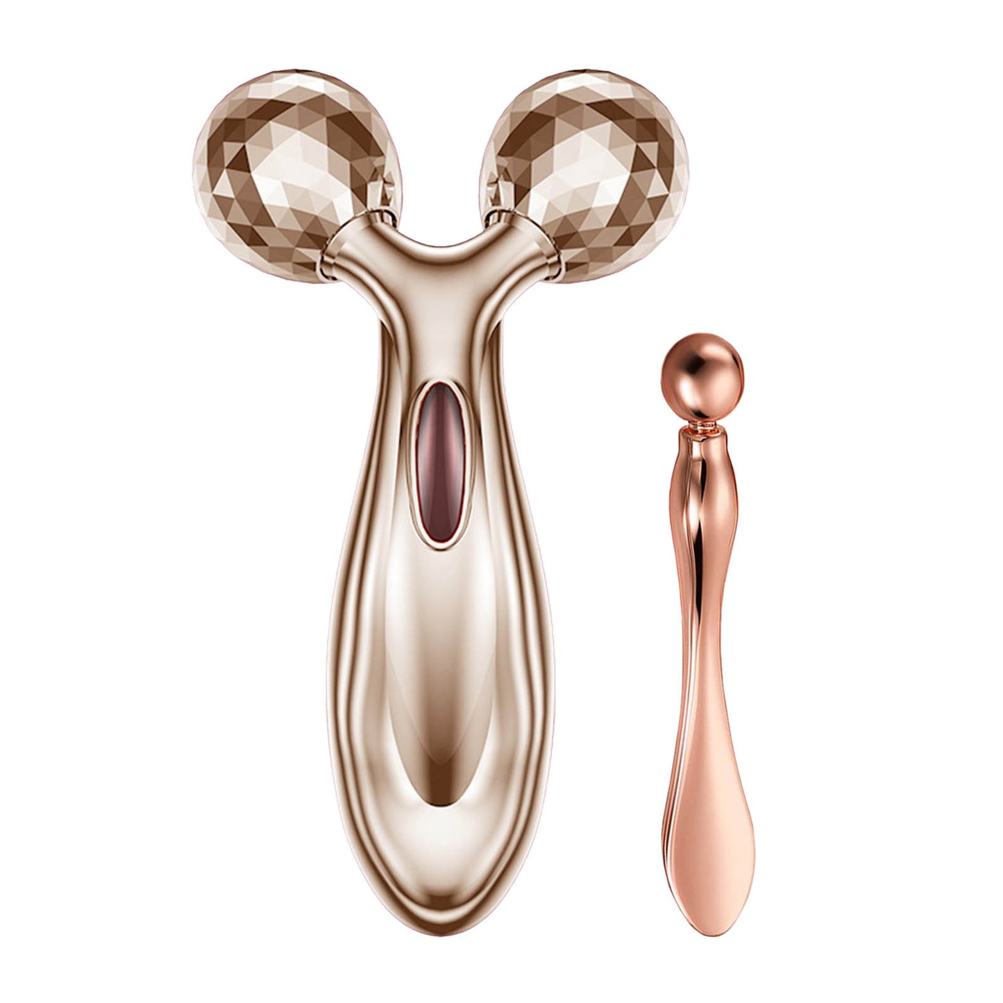 UbodyOasis 2-in-1 Face Massager Roller with 3D Roller Technology for Face and Body Wrinkle & Anti-Aging